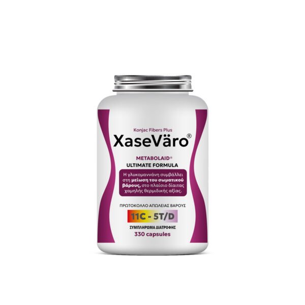 XaseVaro®  – Απώλεια Βάρους με Γλυκομαννάνη & Metabolaid